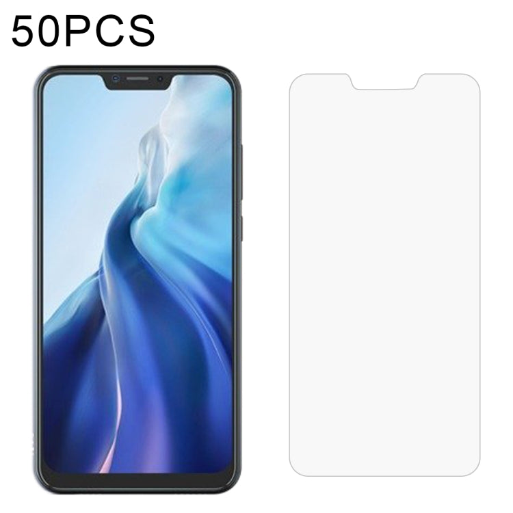 50 PCS 0.26mm 9H Surface Hardness 2.5D Explosion-proof Tempered Glass Non-full Screen Film, For Cubot KingKong Mini (50 PCS), For Blackview BV6600 (50 PCS), For Oukitel WP10, For Cubot C20 (50 PCS)