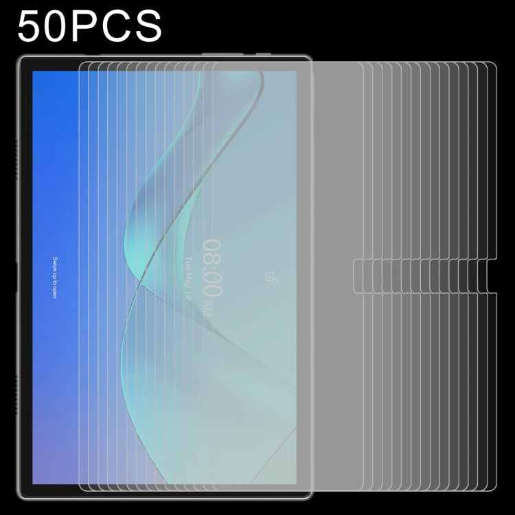 50 PCS 0.26mm 9H 2.5D Tempered Glass Film, For Blackview Tab 9 4G (50 PCS), For Blackview Tab 10 (50 PCS), For Ulefone Tab A7 (50 PCS), For Blackview Tab 8E (50 PCS), For Blackview Tab 8 (50 PCS), For Crosscall Core T4 (50 PCS)