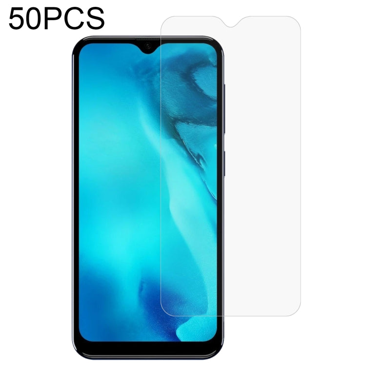 50 PCS 0.26mm 9H 2.5D Tempered Glass Film, For Crosscall Action X5 (50 PCS), For Doogee X93 (10 PCS)