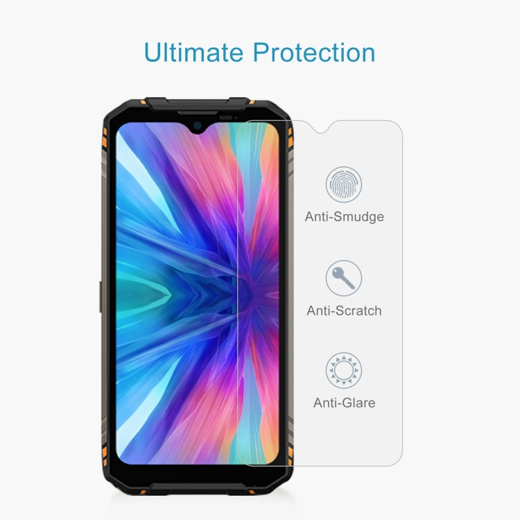 50pcs 0.26mm 9H 2.5D Tempered Glass Film, For Doogee S96GT (50 PCS)