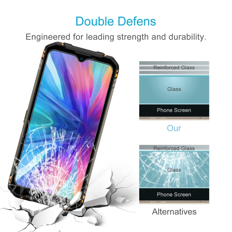 50pcs 0.26mm 9H 2.5D Tempered Glass Film, For Doogee S96GT (50 PCS)