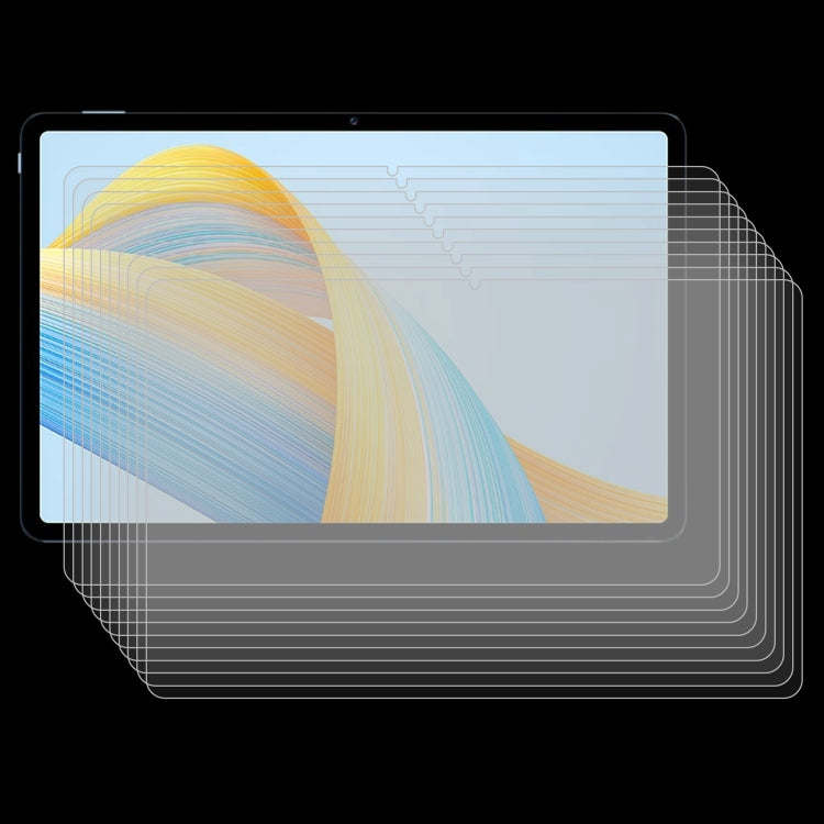 For Honor Pad 10 / Pad V8 Pro / Pad 9 25pcs 9H 2.5D Explosion-proof Tempered Tablet Glass Film, For Honor Pad 10 / Pad V8 Pro / Pad 9 (25 PCS)