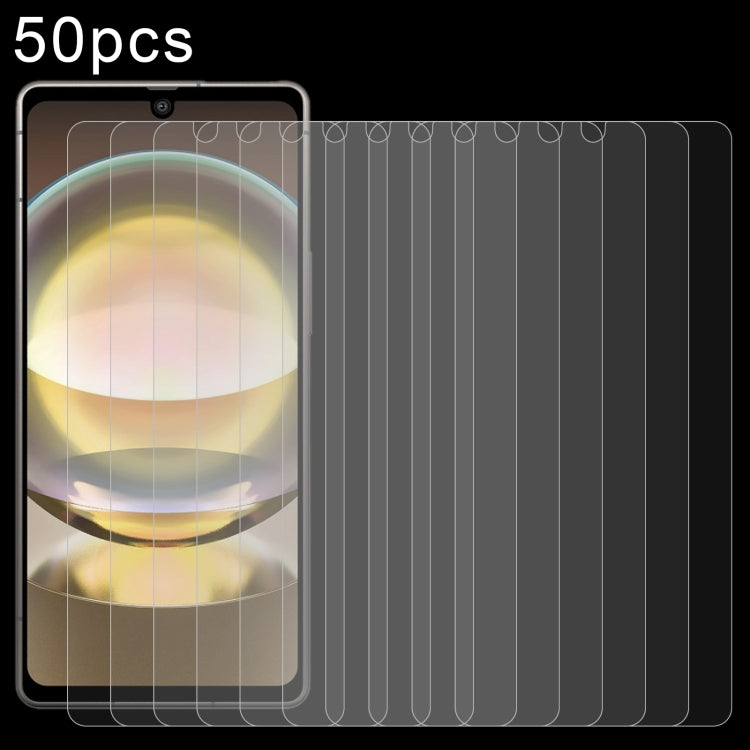 50pcs 0.26mm 9H 2.5D Tempered Glass Film, For Sharp Aquos wish5, For Sharp Basio Active3, For Sharp Aquos Sense9 Plus, For Sharp Aquos Sense9, For Sharp Aquos Wish4, For Sharp Aquos R9, For Sharp Basio Active, For Sharp Aquos R8 Pro, For Sharp Aquos R8...
