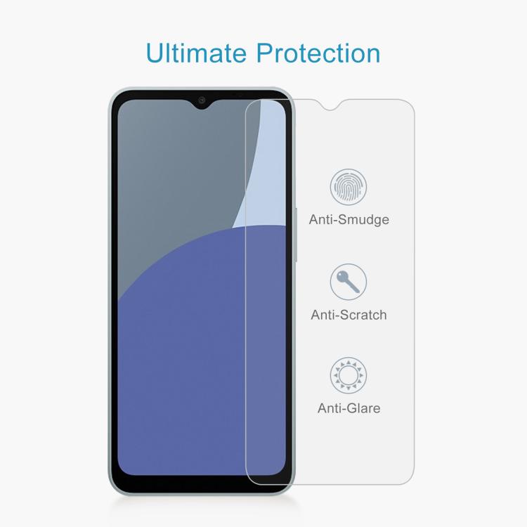 50pcs 0.26mm 9H 2.5D Tempered Glass Film, For Sharp Aquos wish5, For Sharp Basio Active3, For Sharp Aquos Sense9 Plus, For Sharp Aquos Sense9, For Sharp Aquos Wish4, For Sharp Aquos R9, For Sharp Basio Active, For Sharp Aquos R8 Pro, For Sharp Aquos R8...