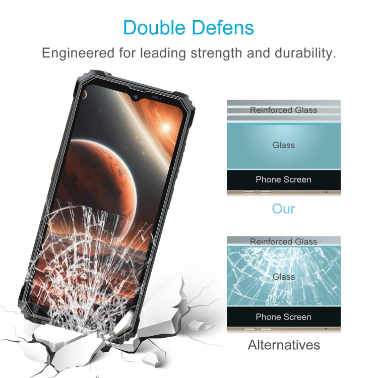 50pcs 0.26mm 9H 2.5D Tempered Glass Film, For Blackview BV6200 Plus / BV6200 Pro, For Blackview BV6200