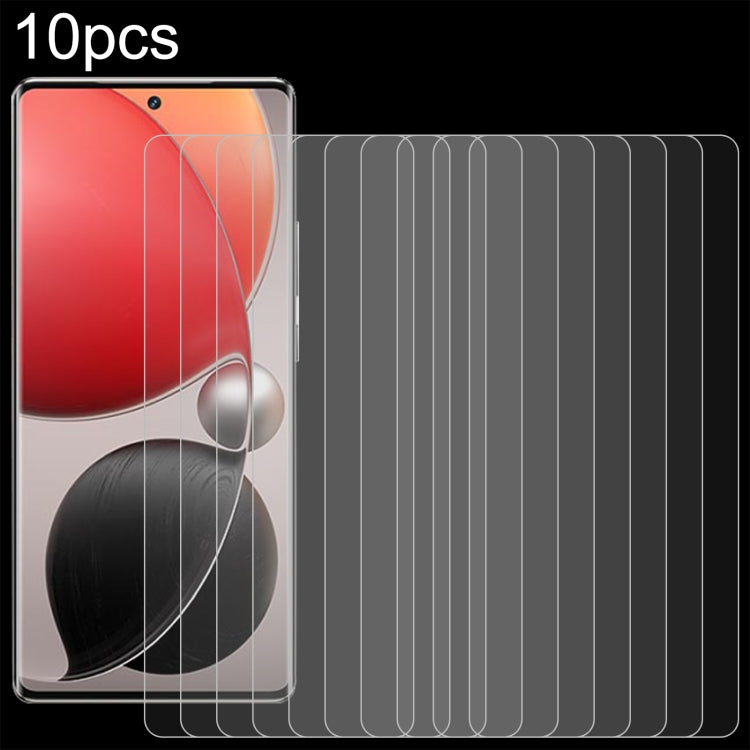 50pcs 0.26mm 9H 2.5D Tempered Glass Film