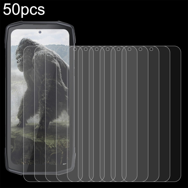 50pcs 0.26mm 9H 2.5D Tempered Glass Film
