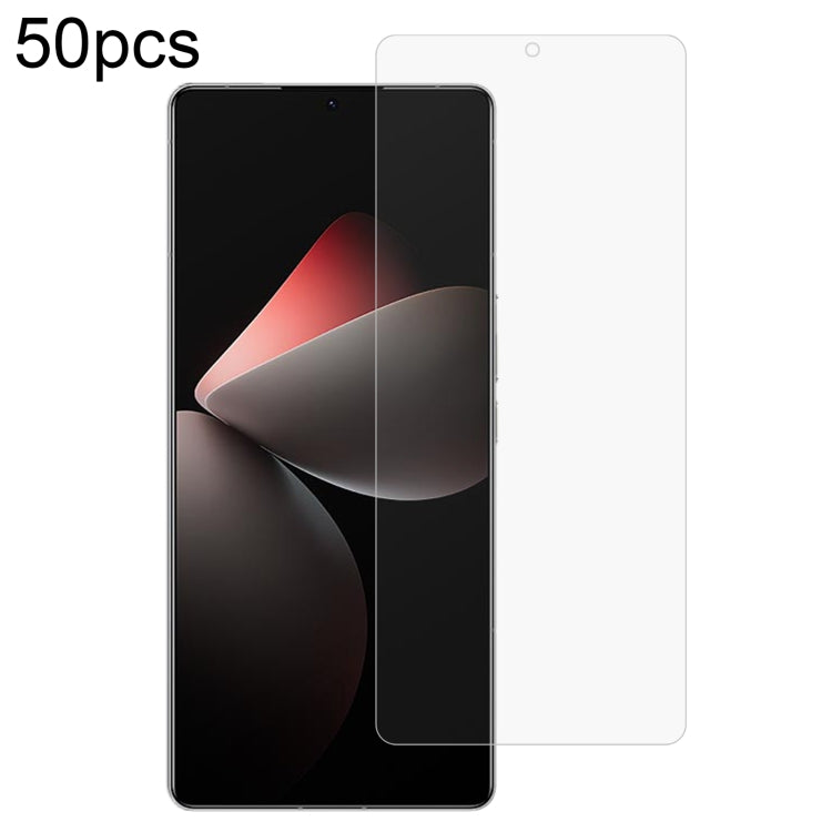 50pcs 0.26mm 9H 2.5D Tempered Glass Film, For Meizu Note 16 Pro, For Meizu Lucky 08, For Meizu Blue 20, For Meizu 21 Note, For Meizu 21 Pro, For Meizu 21, For Meizu 20 Classic