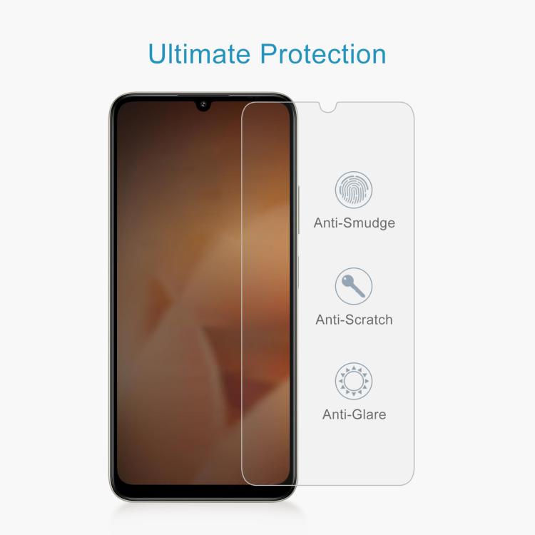 50pcs 0.26mm 9H 2.5D Tempered Glass Film