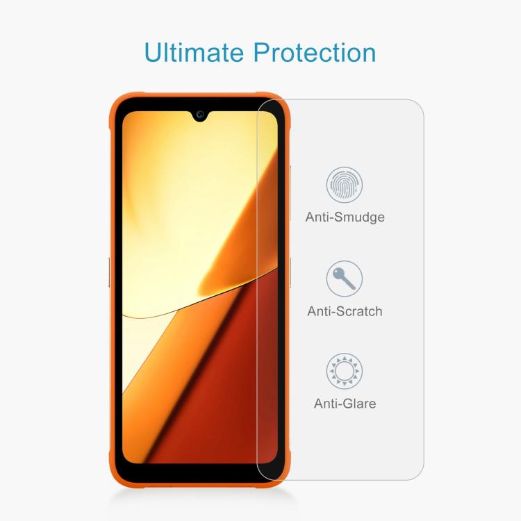 50pcs 0.26mm 9H 2.5D Tempered Glass Film, For FOSSiBOT F112 Pro, For FOSSiBOT F107 Pro, For FOSSiBOT F101 Pro, For FOSSiBOT F102, For FOSSiBOT F101