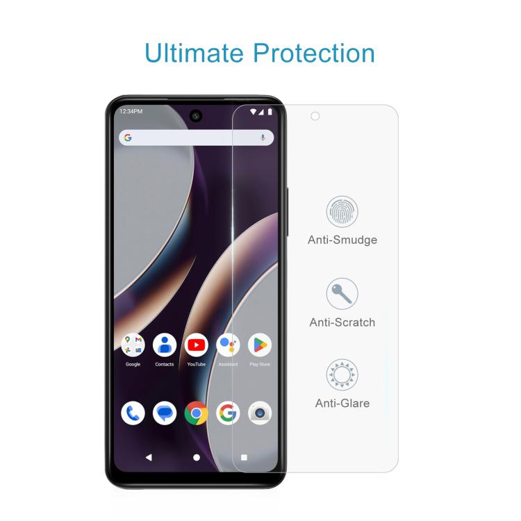 50pcs 0.26mm 9H 2.5D Tempered Glass Film, For BLU Bold K10, For BLU G54, For BLU G64, For BLU Bold K50, For BLU C9, For BLU View 5 Pro, For BLU View 5, For BLU View Speed 5G, For BLU View 4, For BLU View 1