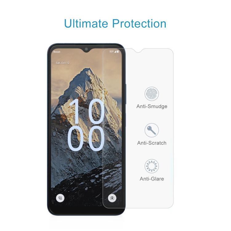 50pcs 0.26mm 9H 2.5D Tempered Glass Film, For Boost Mobile Summit 5G, For Boost Mobile Celero 3+ 5G, For Boost Mobile Celero 3 5G, For Boost Mobile Celero 5G SC, For Boost Mobile Celero 5G 2024, For Boost Mobile Celero 5G+, For Boost Mobile Celero 5G