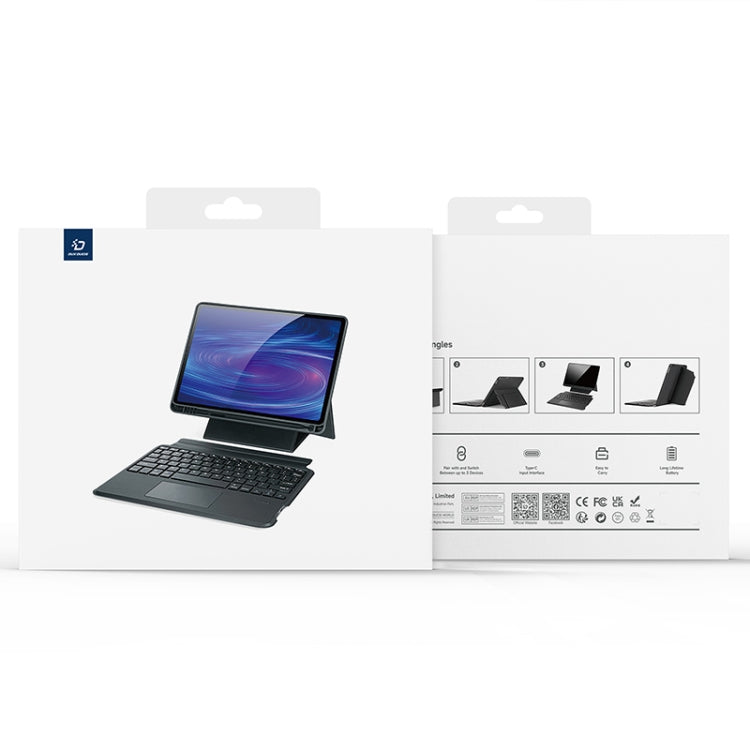 DUX DUCIS DK Floating Magnetic Keyboard Leather Tablet Case, For Samsung Galaxy Tab A9+