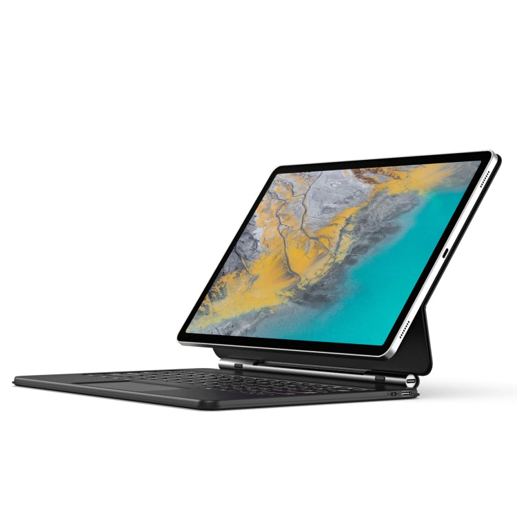 DUX DUCIS MK Series Floating Magnetic Keyboard Tablet Leather Case, For Samsung Galaxy Tab S10+ / S9+, For Samsung Galaxy Tab S9 / S8 / S7