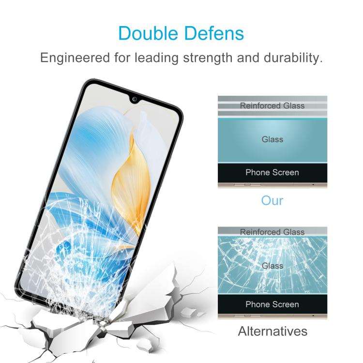 50pcs 0.26mm 9H 2.5D Tempered Glass Film, For Fossibot S2, For Fossibot S1 5G, For Fossibot F106 Pro