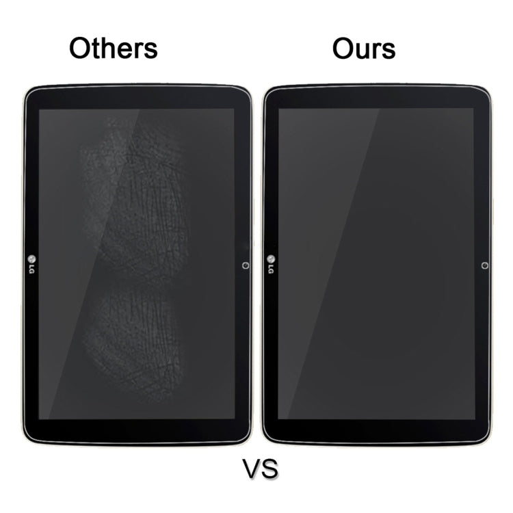 100 PCS 0.4mm 9H+ Surface Hardness 2.5D Explosion-proof Tempered Glass Film for LG G Tablet 7.0 / V400, For G Tablet 7.0(100 PCS )