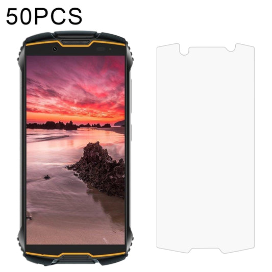 50 PCS 0.26mm 9H Surface Hardness 2.5D Explosion-proof Tempered Glass Non-full Screen Film, For Cubot KingKong Mini 2 (50 PCS), For Cubot KingKong Mini (50 PCS), For Blackview BV6600 (50 PCS), For Oukitel WP10, For Cubot C20 (50 PCS)