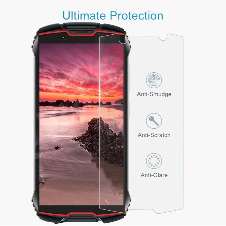 50 PCS 0.26mm 9H Surface Hardness 2.5D Explosion-proof Tempered Glass Non-full Screen Film, For Cubot KingKong Mini (50 PCS), For Blackview BV6600 (50 PCS), For Oukitel WP10, For Cubot C20 (50 PCS)