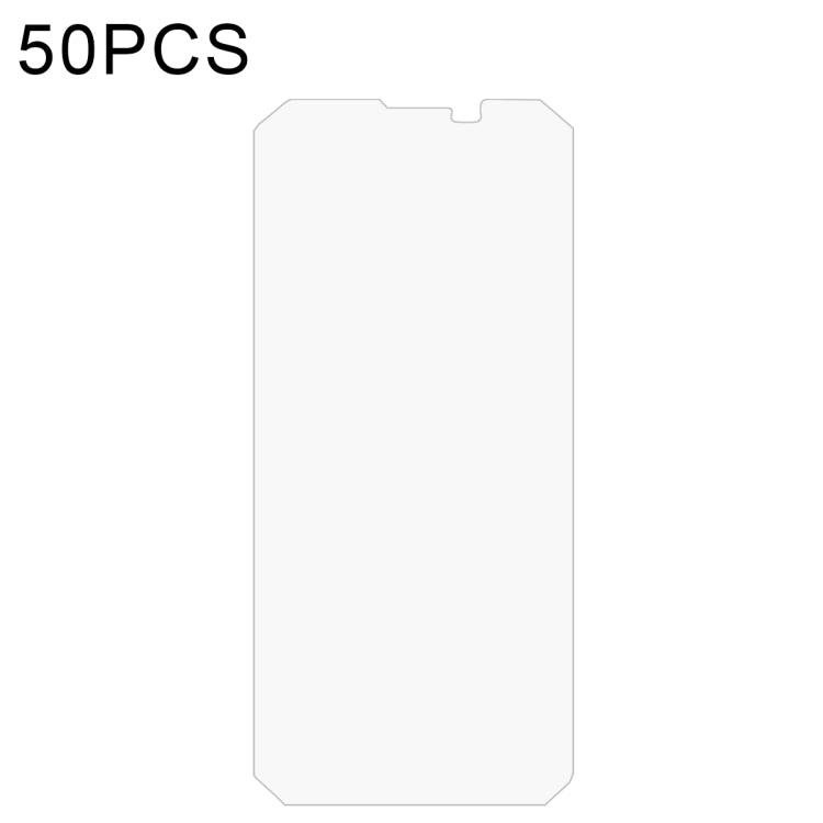 50 PCS 0.26mm 9H 2.5D Tempered Glass Film, For Blackview Bl6000 Pro 5G (50 PCS), For Umidigi A9 Max (50 PCS), For Cubot Hafury K30 (50 PCS), For Cubot Hafury G20 (50 PCS), For Umidigi A11 (50 PCS), For Doogee X96 Pro (50 PCS)