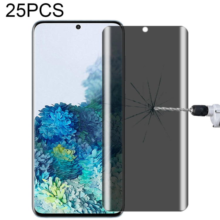 25 PCS 0.3mm 9H Surface Hardness 3D Curved Surface Privacy Glass Film, For Meizu 18 Pro / 18s Pro (25 PCS), For Xiaomi Mi 11 (25 PCS), For vivo X50 Pro (25 PCS), For OPPO Reno5 Pro 5G (25 PCS), For OnePlus 8 Pro (25 PCS), For OnePlus 9 Pro (25 PCS)