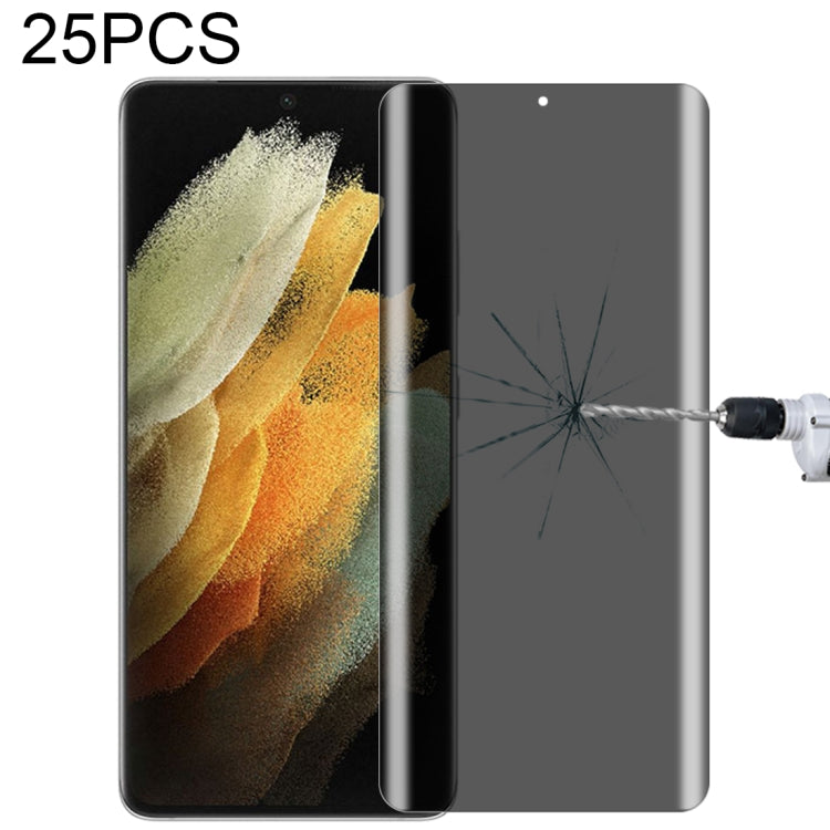 25 PCS 0.3mm 9H Surface Hardness 3D Curved Surface Privacy Glass Film, For Meizu 18 Pro / 18s Pro (25 PCS), For Xiaomi Mi 11 (25 PCS), For vivo X50 Pro (25 PCS), For OPPO Reno5 Pro 5G (25 PCS), For OnePlus 8 Pro (25 PCS), For OnePlus 9 Pro (25 PCS)