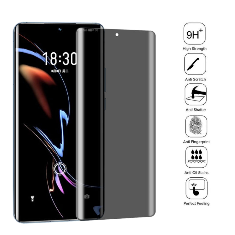 25 PCS 0.3mm 9H Surface Hardness 3D Curved Surface Privacy Glass Film, For Meizu 18 Pro / 18s Pro (25 PCS), For Xiaomi Mi 11 (25 PCS), For vivo X50 Pro (25 PCS), For OPPO Reno5 Pro 5G (25 PCS), For OnePlus 8 Pro (25 PCS), For OnePlus 9 Pro (25 PCS)