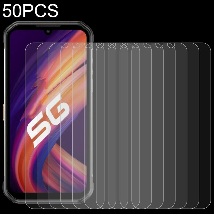 50 PCS 0.26mm 9H 2.5D Tempered Glass Film, For Blackview A90 (50 PCS), For Ulefone Armor 8 / Armor 8 Pro (50 PCS), For Ulefone Armor 11T 5G / Armor 11 5G (50 PCS)