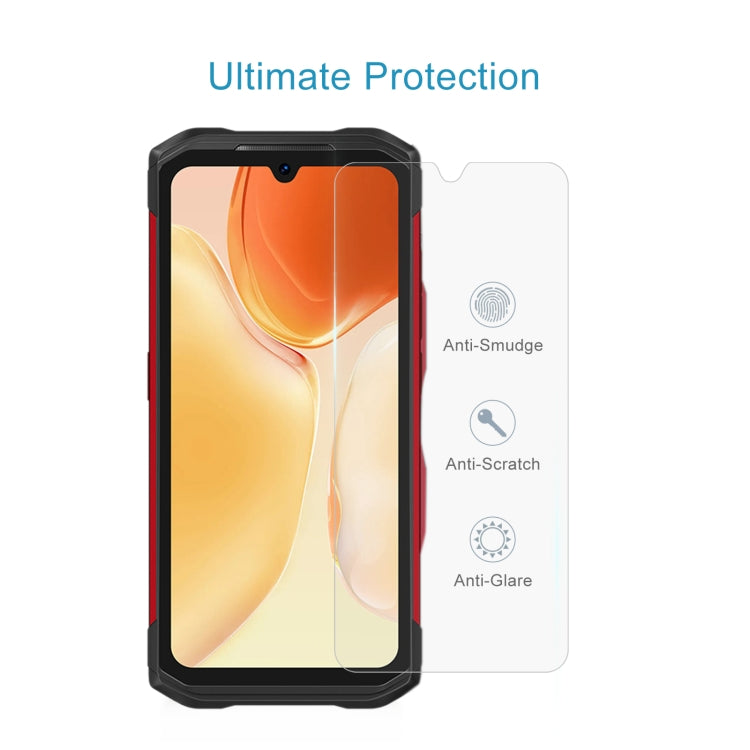 50 PCS 0.26mm 9H 2.5D Tempered Glass Film, For DOOGEE S89 (50 PCS)