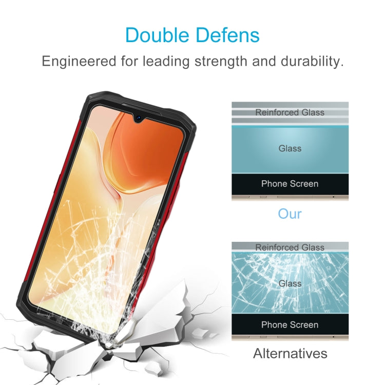 50 PCS 0.26mm 9H 2.5D Tempered Glass Film, For DOOGEE S89 (50 PCS)