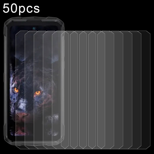 50pcs 0.26mm 9H 2.5D Tempered Glass Film, For Hotwav Cyber X Pro, For Hotwav Note 12