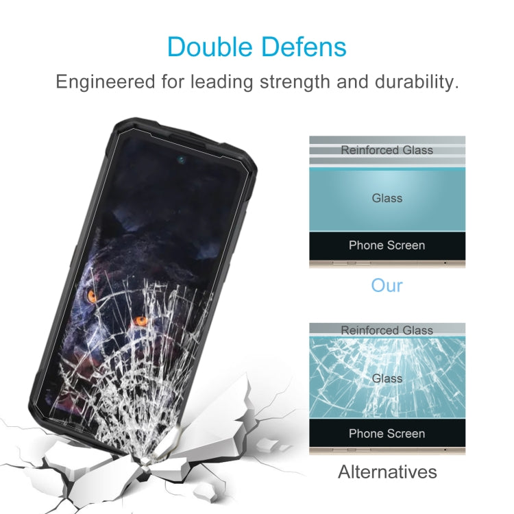 50pcs 0.26mm 9H 2.5D Tempered Glass Film, For Hotwav Cyber X Pro, For Hotwav Note 12