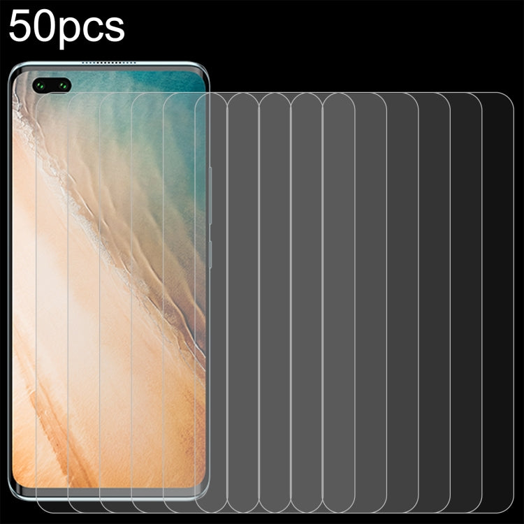 50pcs 0.26mm 9H 2.5D Tempered Glass Film, For Hisense Infinity H60 Zoom, For Hisense Infinity H50S 5G, For Hisense E32 Pro, For Hisense U60, For Hisense H60