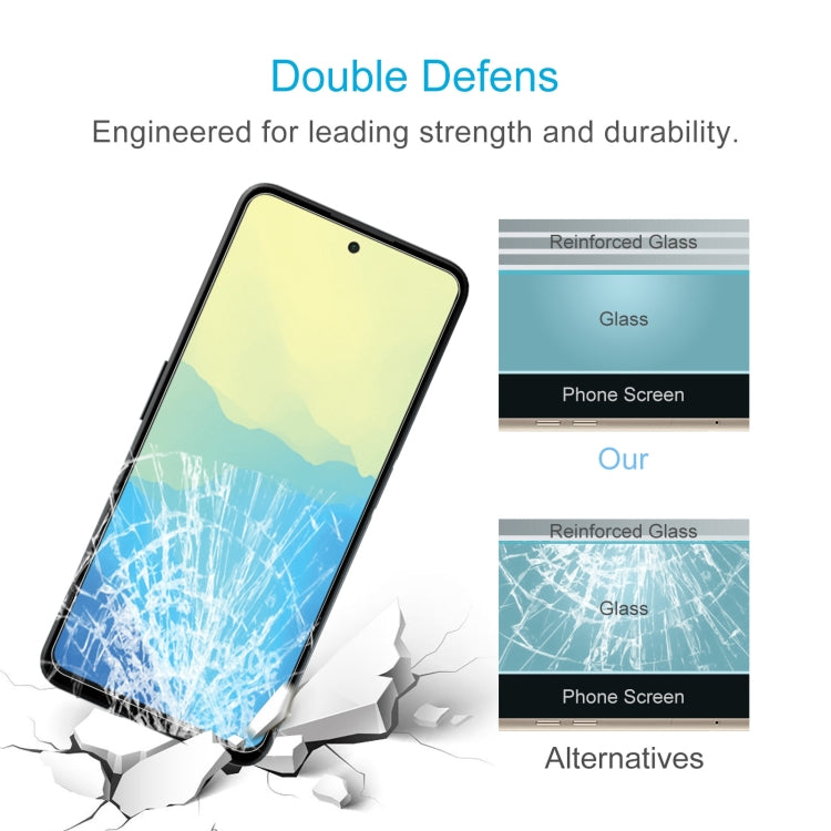 50pcs 0.26mm 9H 2.5D Tempered Glass Film, For Hisense Infinity H50S 5G, For Hisense Infinity H60 Zoom, For Hisense E32 Pro, For Hisense U60