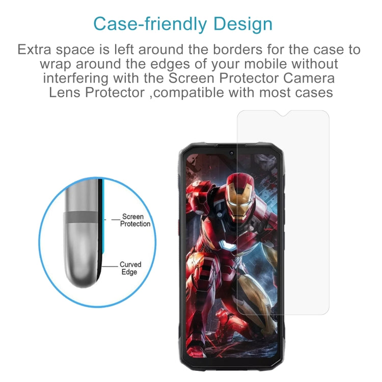 50pcs 0.26mm 9H 2.5D Tempered Glass Film, For HOTWAV Cyber 15, For HOTWAV Note 13, For HOTWAV T7, For HOTWAV Note 13 Pro, For HOTWAV W10 Pro, For HOTWAV W10, For HOTWAV T5 Max