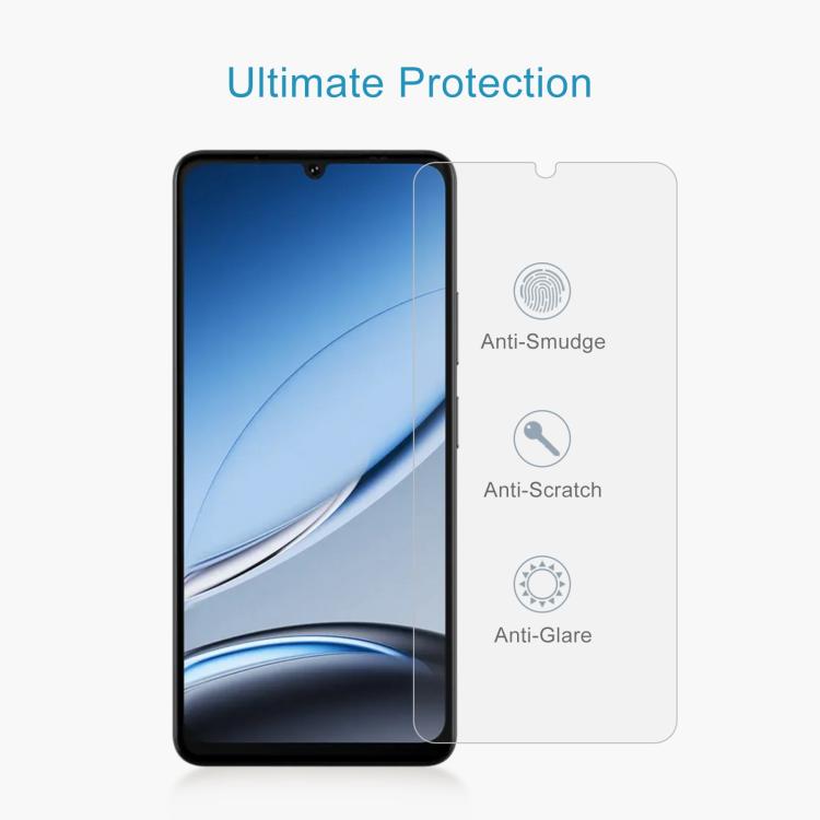 50pcs 0.26mm 9H 2.5D Tempered Glass Film, For DOOGEE Note 59 Pro / Note 59, For DOOGEE Fire 6 Max, For DOOGEE S119, For DOOGEE V31GT