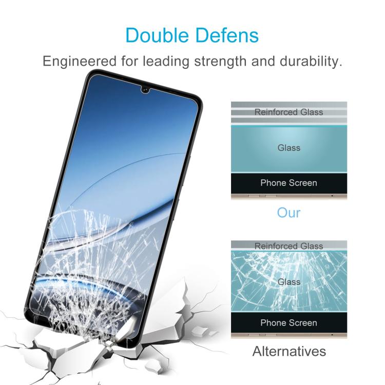 50pcs 0.26mm 9H 2.5D Tempered Glass Film, For DOOGEE Note 59 Pro / Note 59, For DOOGEE Fire 6 Max, For DOOGEE S119, For DOOGEE V31GT