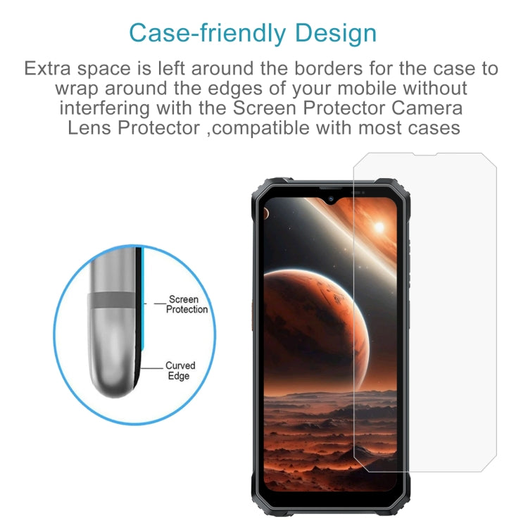 50pcs 0.26mm 9H 2.5D Tempered Glass Film, For Blackview BV6200 Plus / BV6200 Pro, For Blackview BV6200