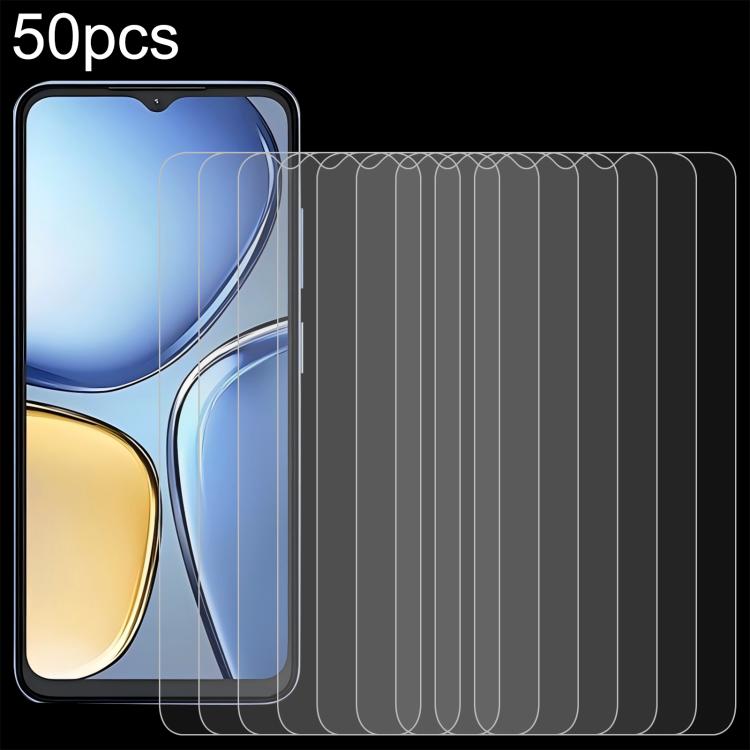 50pcs 0.26mm 9H 2.5D Tempered Glass Film, For itel Zeno 20 Max 4G, For itel A100C 4G, For itel A100 4G, For itel Super 26 Ultra, For itel TS Pro, For itel Zeno 20, For itel A20, For itel A24 Pro, For itel Vision 5, For itel A90, For itel City 100      ...