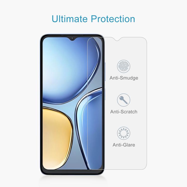 50pcs 0.26mm 9H 2.5D Tempered Glass Film