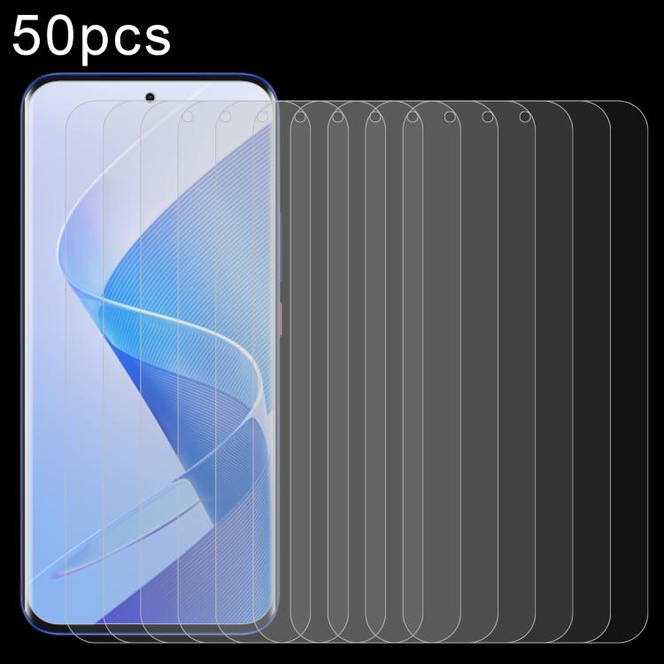 50pcs 0.26mm 9H 2.5D Tempered Glass Film, For itel Zeno 20 Max 4G, For itel A100C 4G, For itel A100 4G, For itel Super 26 Ultra, For itel TS Pro, For itel Zeno 20, For itel A20, For itel A24 Pro, For itel Vision 5, For itel A90, For itel City 100      ...