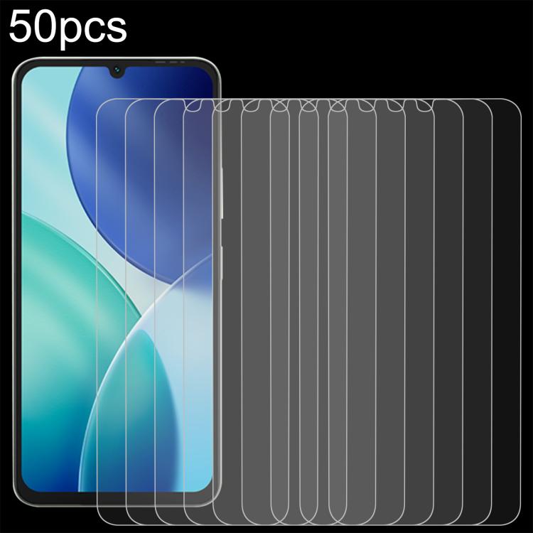 50pcs 0.26mm 9H 2.5D Tempered Glass Film, For itel Zeno 20 Max 4G, For itel A100C 4G, For itel A100 4G, For itel Super 26 Ultra, For itel TS Pro, For itel Zeno 20, For itel A20, For itel A24 Pro, For itel Vision 5, For itel A90, For itel City 100      ...