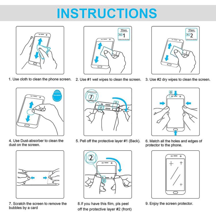 50pcs 0.26mm 9H 2.5D Tempered Glass Film, For itel Zeno 20 Max 4G, For itel A100C 4G, For itel A100 4G, For itel Super 26 Ultra, For itel TS Pro, For itel Zeno 20, For itel A20, For itel A24 Pro, For itel Vision 5, For itel A90, For itel City 100      ...