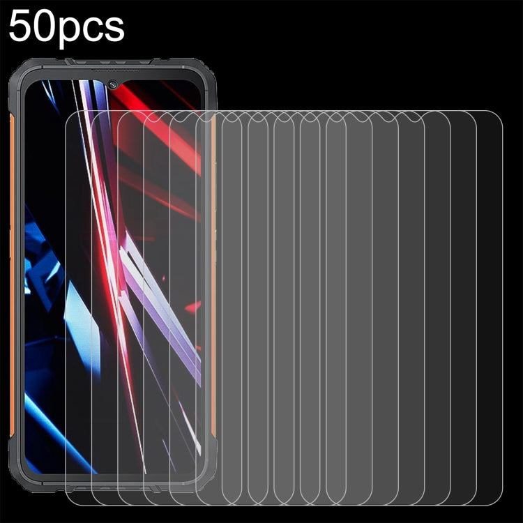 50pcs 0.26mm 9H 2.5D Tempered Glass Film