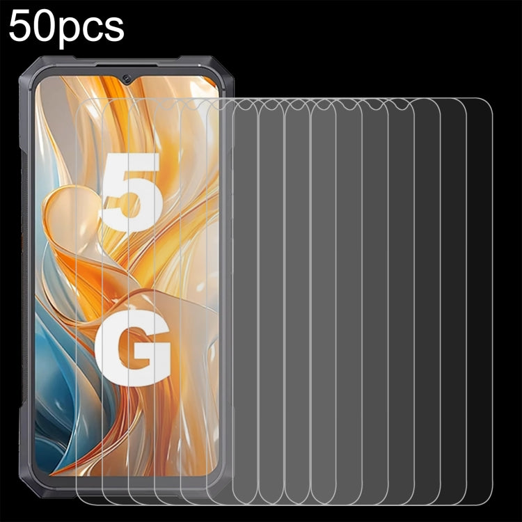 50pcs 0.26mm 9H 2.5D Tempered Glass Film, For Cubot A20, For Cubot Max 5, For Cubot KingKong X Pro, For Cubot KingKong ES, For Cubot X90, For Cubot A10, For Cubot KingKong Ace 3, For Cubot KingKong X, For Cubot Note 30, For Cubot KingKong Star