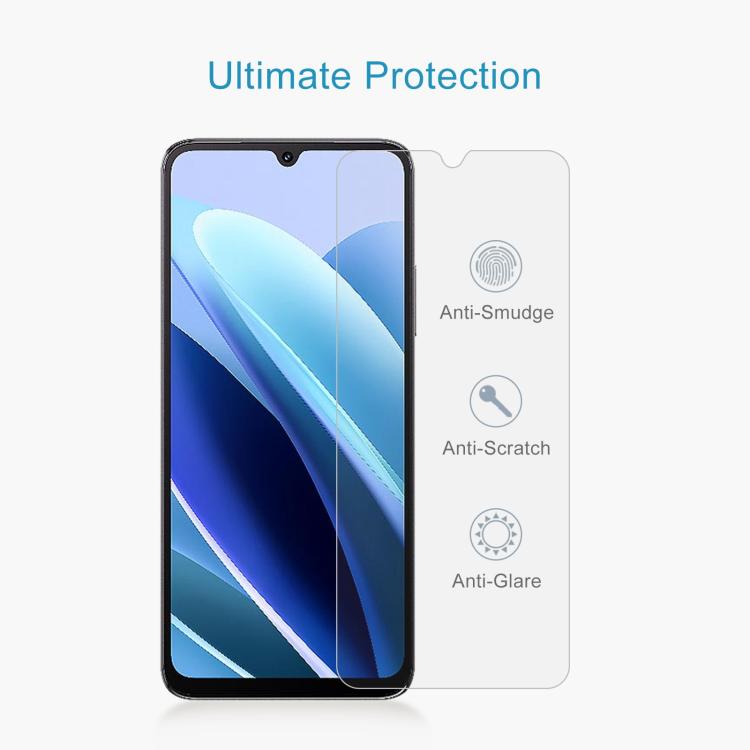 50pcs 0.26mm 9H 2.5D Tempered Glass Film