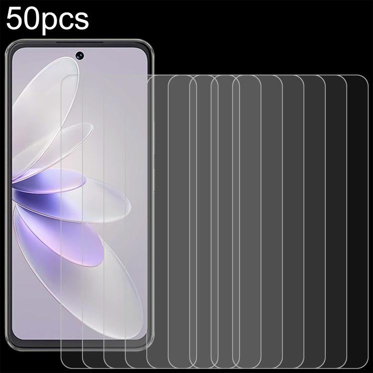 50pcs 0.26mm 9H 2.5D Tempered Glass Film, For Cubot Note 60 4G, For Cubot J20, For Cubot A1, For Cubot Pocket 3, For Cubot A40, For Cubot A30, For Cubot A20, For Cubot Max 5, For Cubot KingKong ES, For Cubot X90, For Cubot A10, For Cubot KingKong Ace 3...