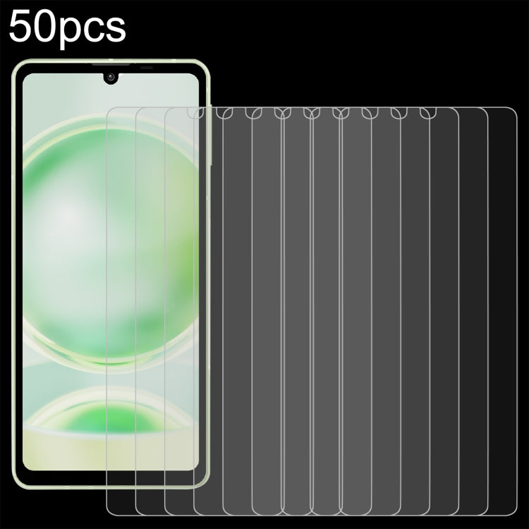 50pcs 0.26mm 9H 2.5D Tempered Glass Film, For Sharp Aquos Sense8 SH-54D, For Sharp Aquos Sense8 SHG11