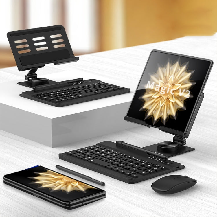 GKK Bluetooth Keyboard + Folding Holder + Capacitive Pen + Bluetooth Mouse, For Honor Magic V2