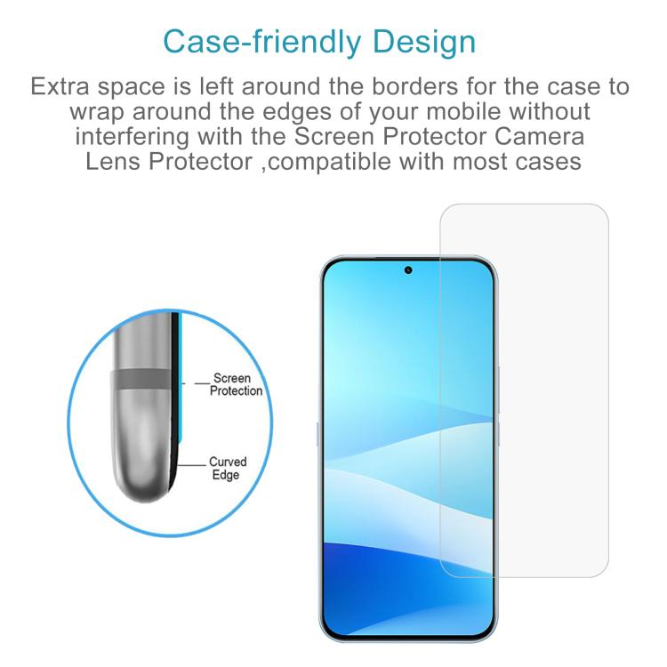 50pcs 0.26mm 9H 2.5D Tempered Glass Film, For Meizu Note 16 Pro, For Meizu Lucky 08, For Meizu Blue 20, For Meizu 21 Note, For Meizu 21 Pro, For Meizu 21, For Meizu 20 Classic