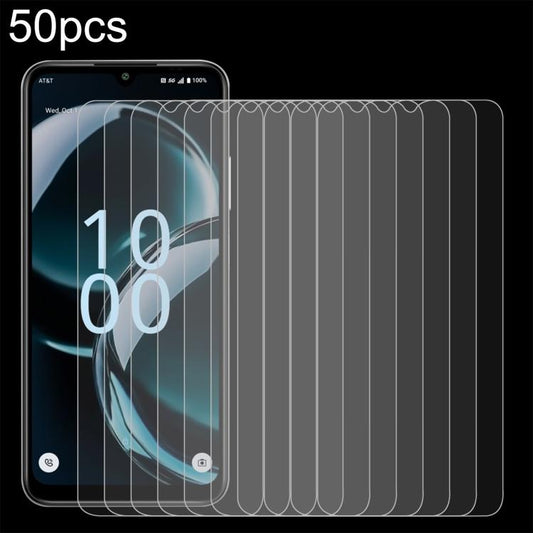 50pcs 0.26mm 9H 2.5D Tempered Glass Film, For AT&T Verge 2, For AT&T Verge, For AT&T Motivate 4, For AT&T Propel 5G